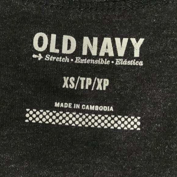 Vintage Y2K Old Navy Gray Lace Dark Coquette Grunge Casual Fitted Tank Top / XS - Picture 6 of 7